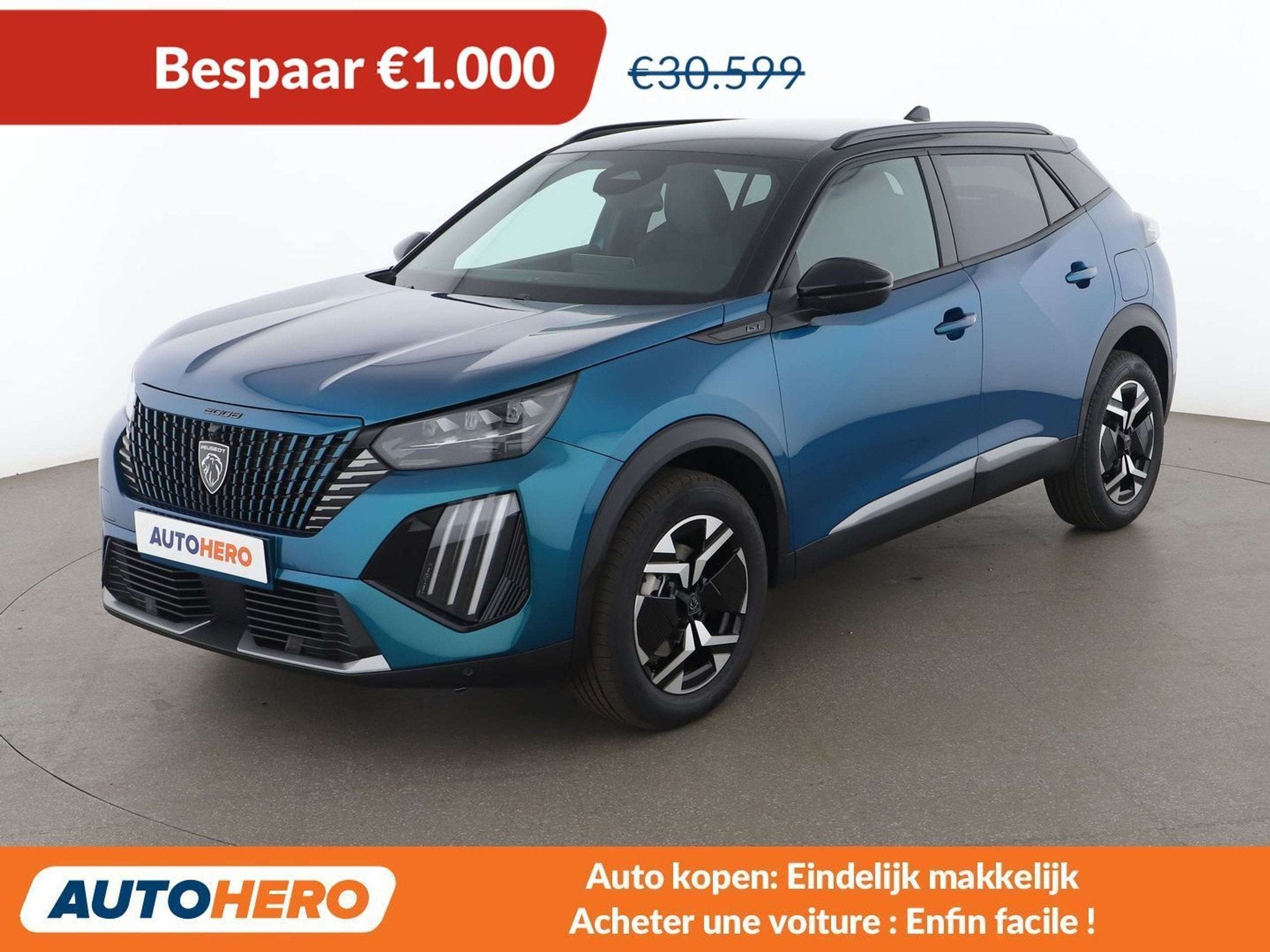 Peugeot 2008 1.2 Mild-Hybrid GT (automatique), Autos, Neuf, 145 ch, Achat, Autres carburants