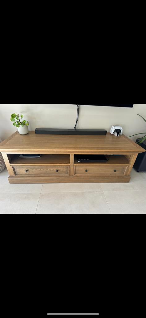 Massief eiken TV meubel, Ophalen