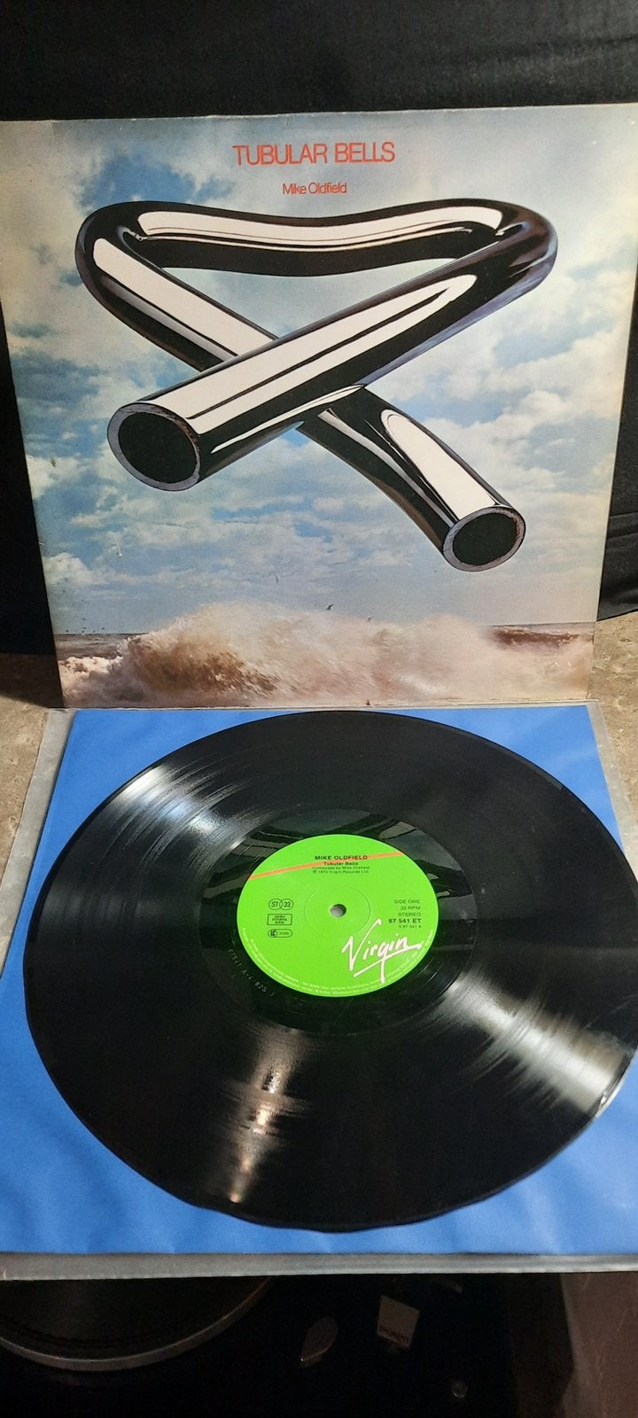 Vinyl lp mike olfield tubular bells, CD & DVD, Vinyles | Rock, Rock psychédélique, Pressage original, Enlèvement ou Envoi, Utilisé