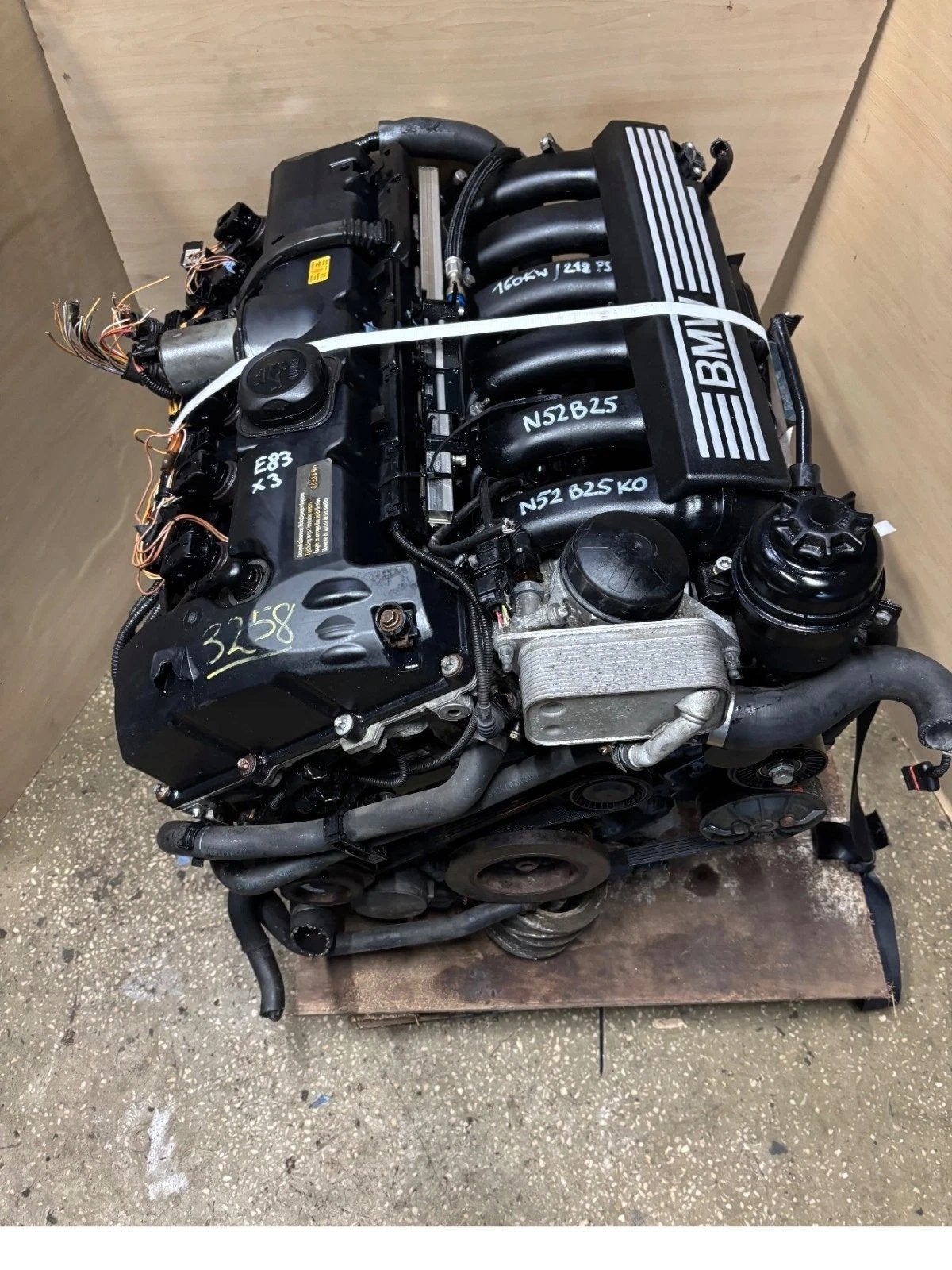 Moteur N52B25AF Complet BMW X3, Autos : Pièces & Accessoires, Envoi, Utilisé, Daihatsu
