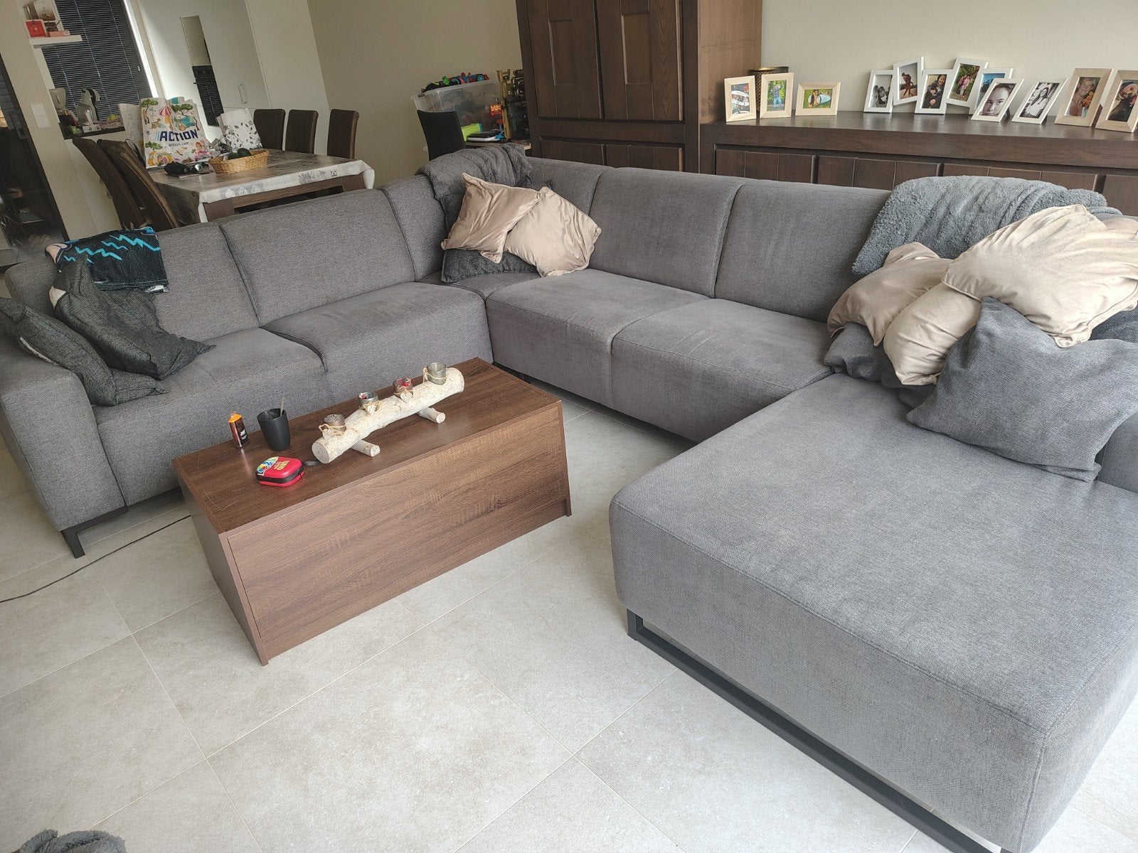 Grand fauteuil U à vendre, Maison & Meubles, Enlèvement ou Envoi