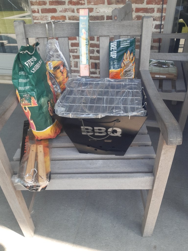 Table de barbecue, Jardin & Terrasse, Enlèvement, Neuf, Niet bekend, Avec accessoires