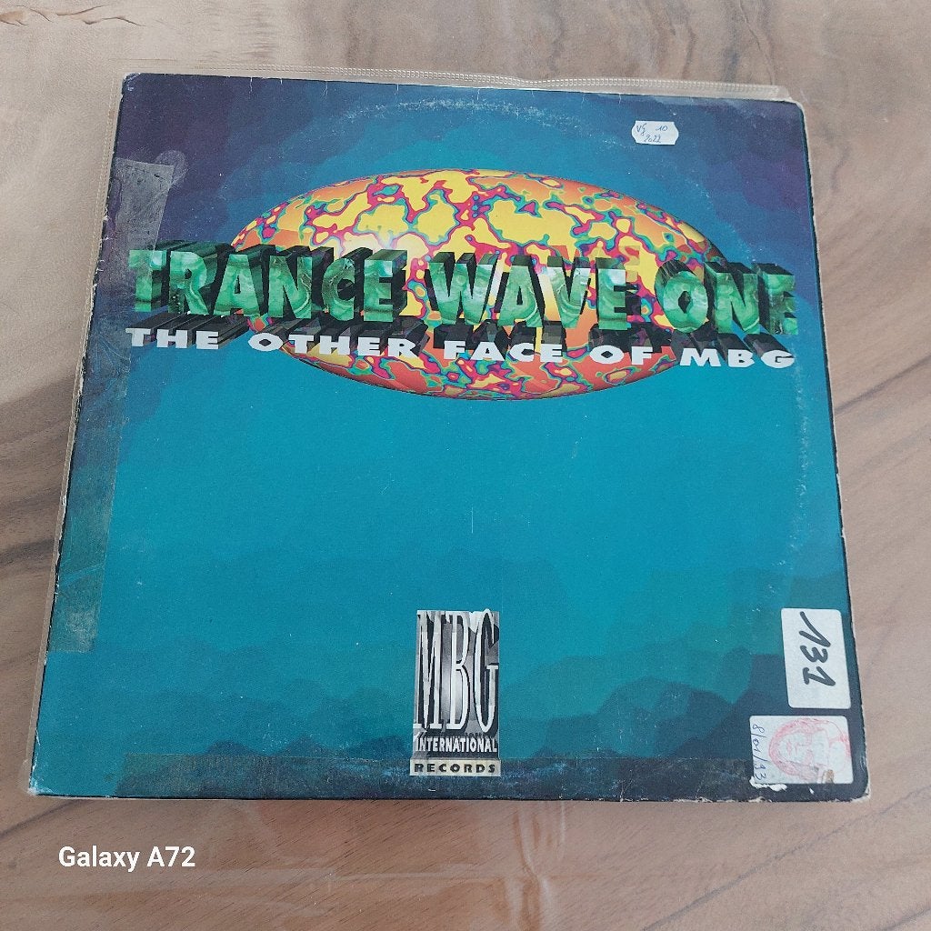 trance wave one 2x12 inch maxi, Cd's en Dvd's, Vinyl | Dance en House, Gebruikt, Trance, Overige formaten, Ophalen of Verzenden