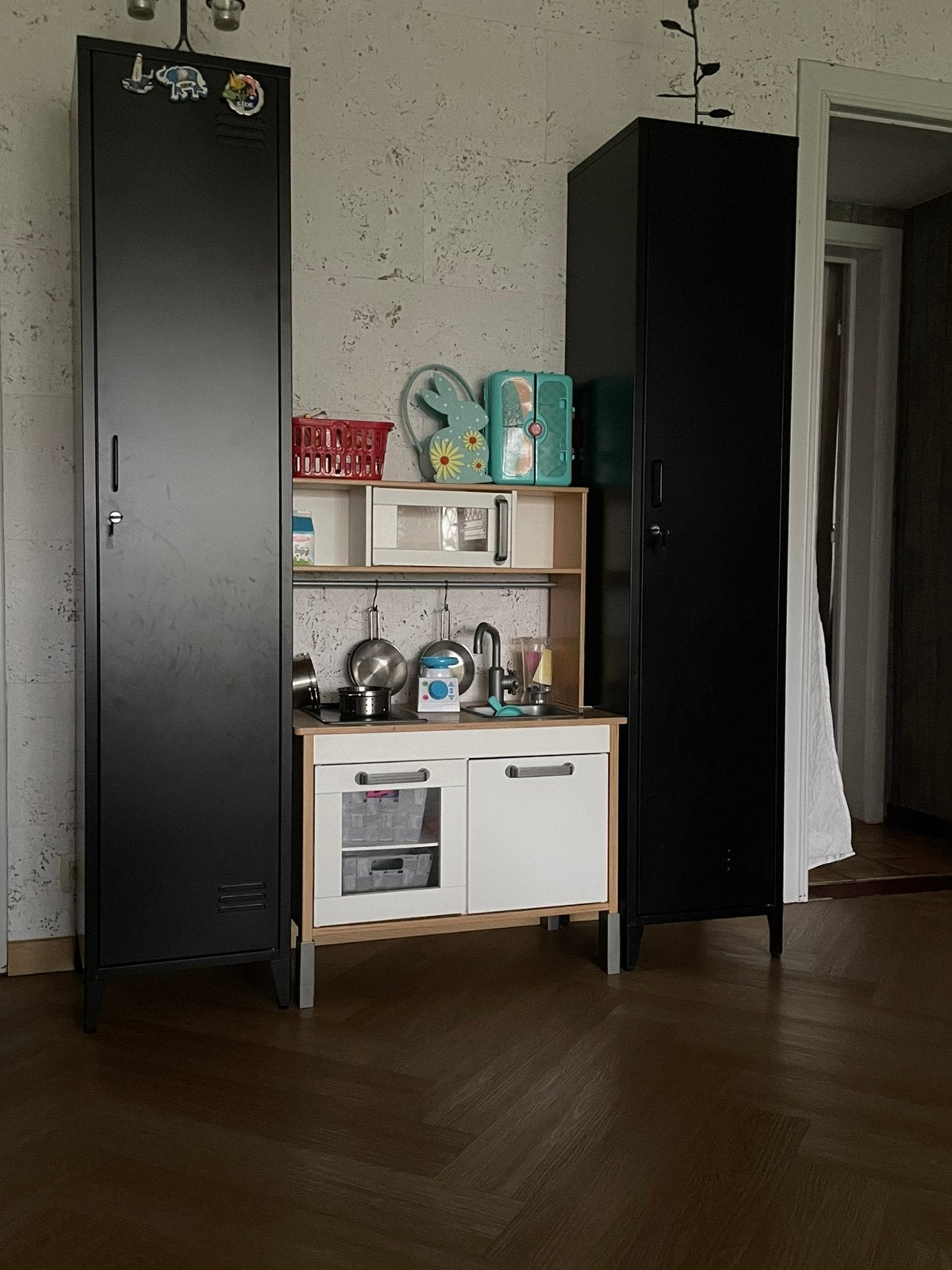 IJzeren lockers, Maison & Meubles, Armoires | Casiers, Enlèvement, Comme neuf, Industrieel