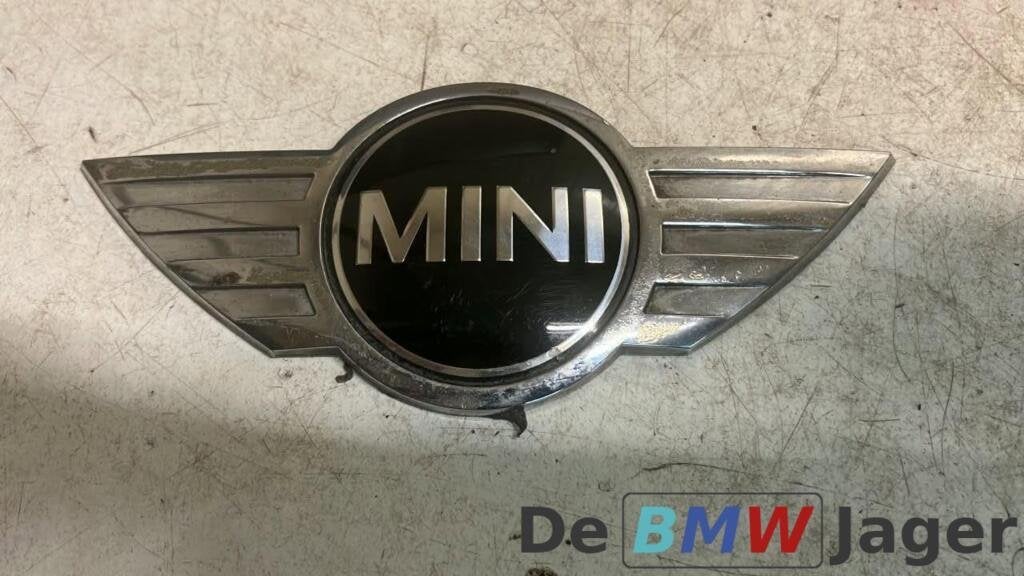 Logo achter Mini Clubman R55 (LCI) 51142755602, Autos : Pièces & Accessoires, Enlèvement ou Envoi, Mini, Mini, Utilisé