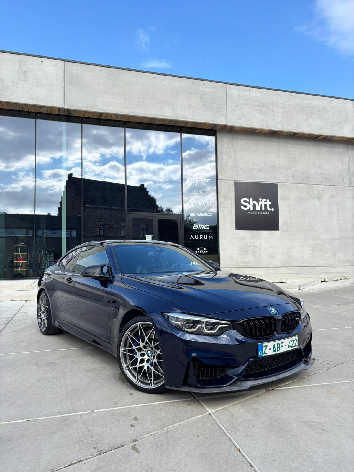 Zeer mooie bmw m4 competition lci  individual met garantie, Auto's, Automaat, Euro 6, Blauw, 4 Reeks