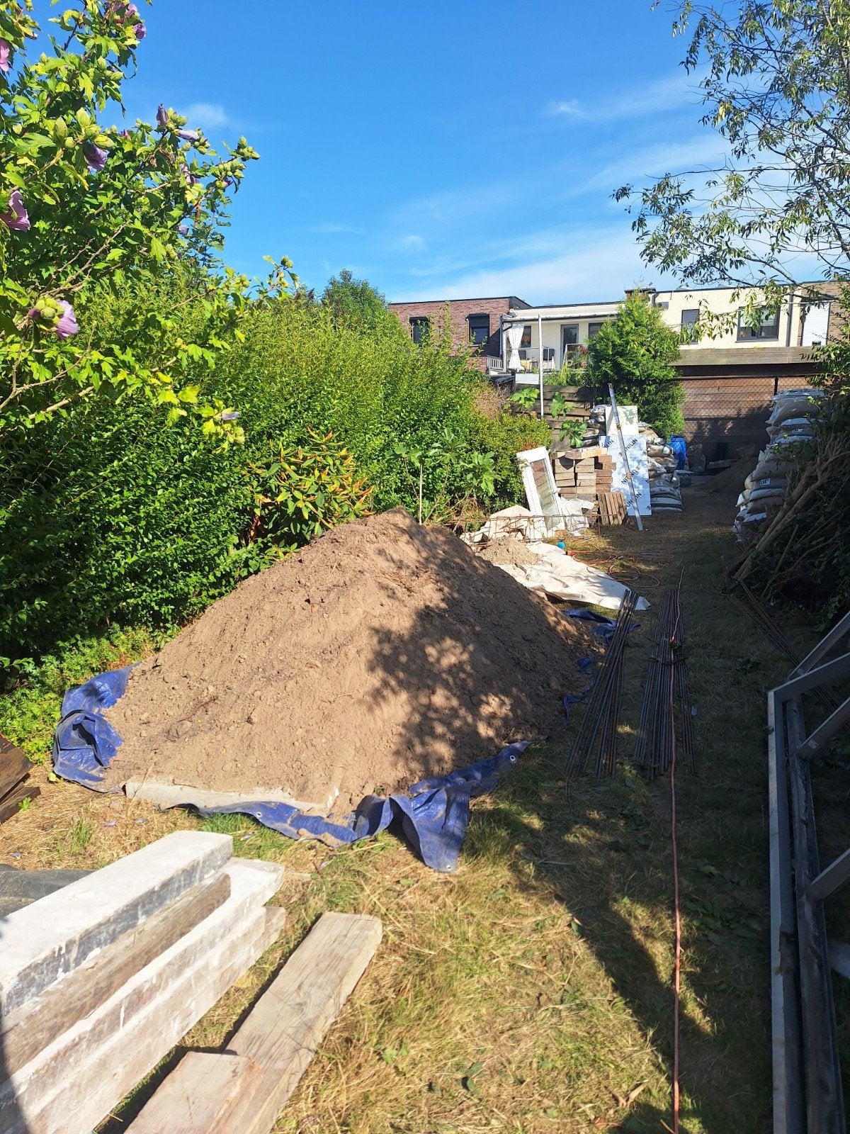 gratis tuingrond, Jardin & Terrasse, Sable, Enlèvement