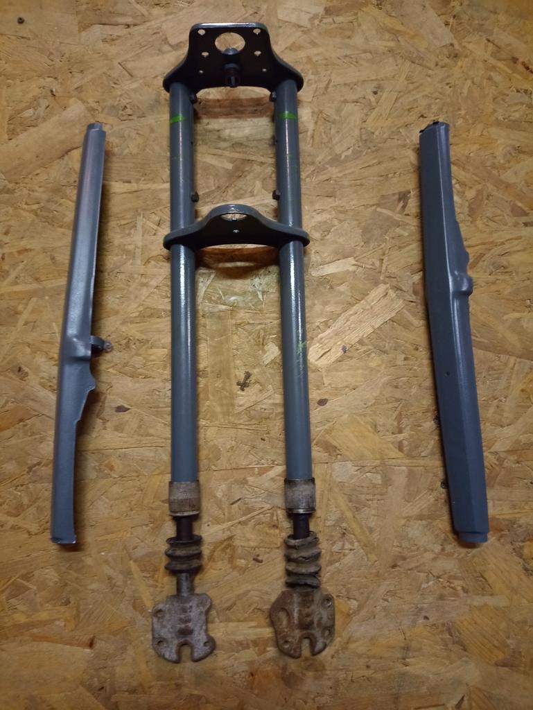 Voorvork motobecane, Enlèvement