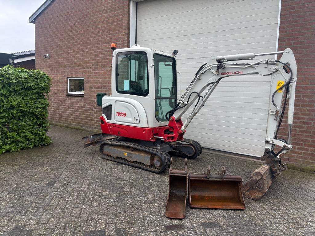 Takeuchi TB225 Minigraver graafmachine Top machine!, Enlèvement