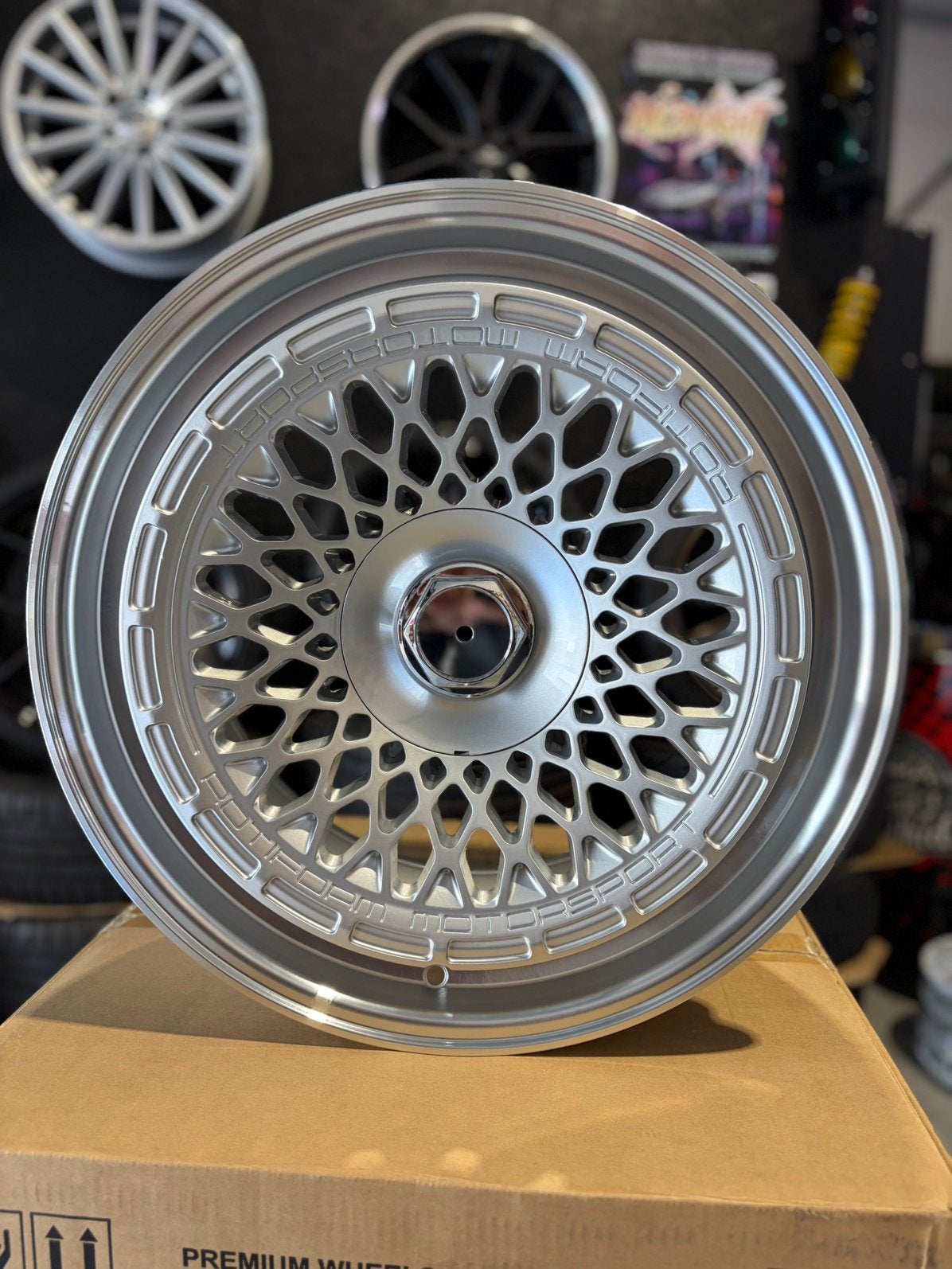 18” rotiform motorsport style, Enlèvement