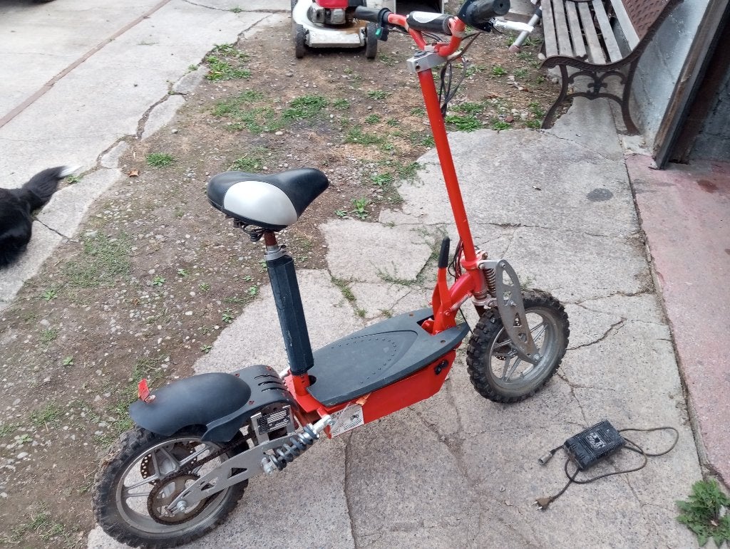 Trottinette electrique 36V, Enlèvement