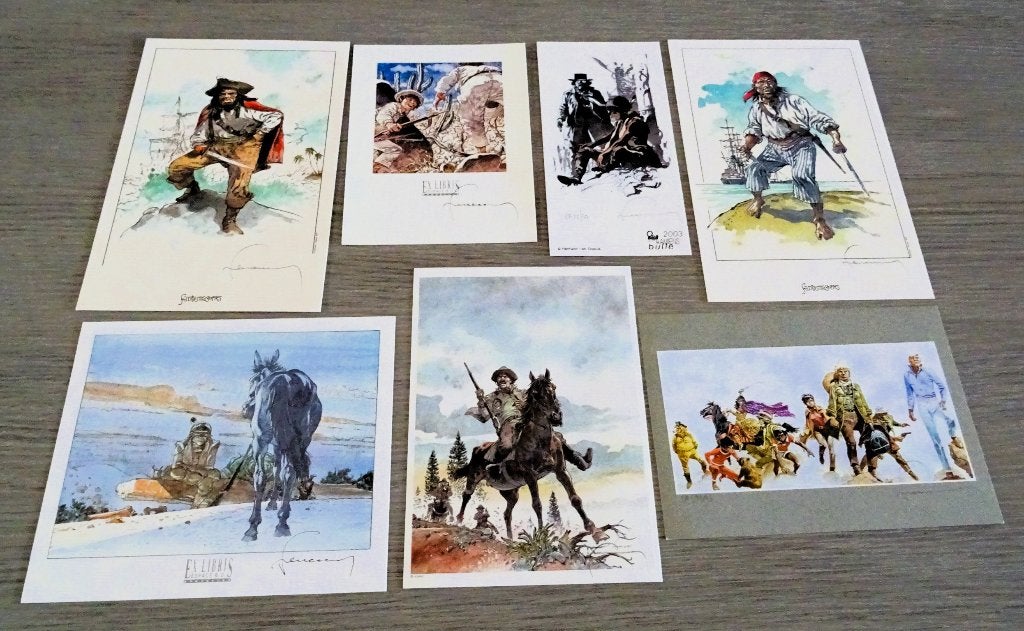 « Hermann » - 7 ex. - libris/tirages signés/numérotés, Livres, BD, Enlèvement ou Envoi