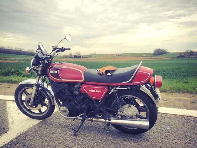 Yamaha XS750 (1978), Motoren, 750 cc, Cardan-aandrijving, Motorrijbewijs A, Gebruikt