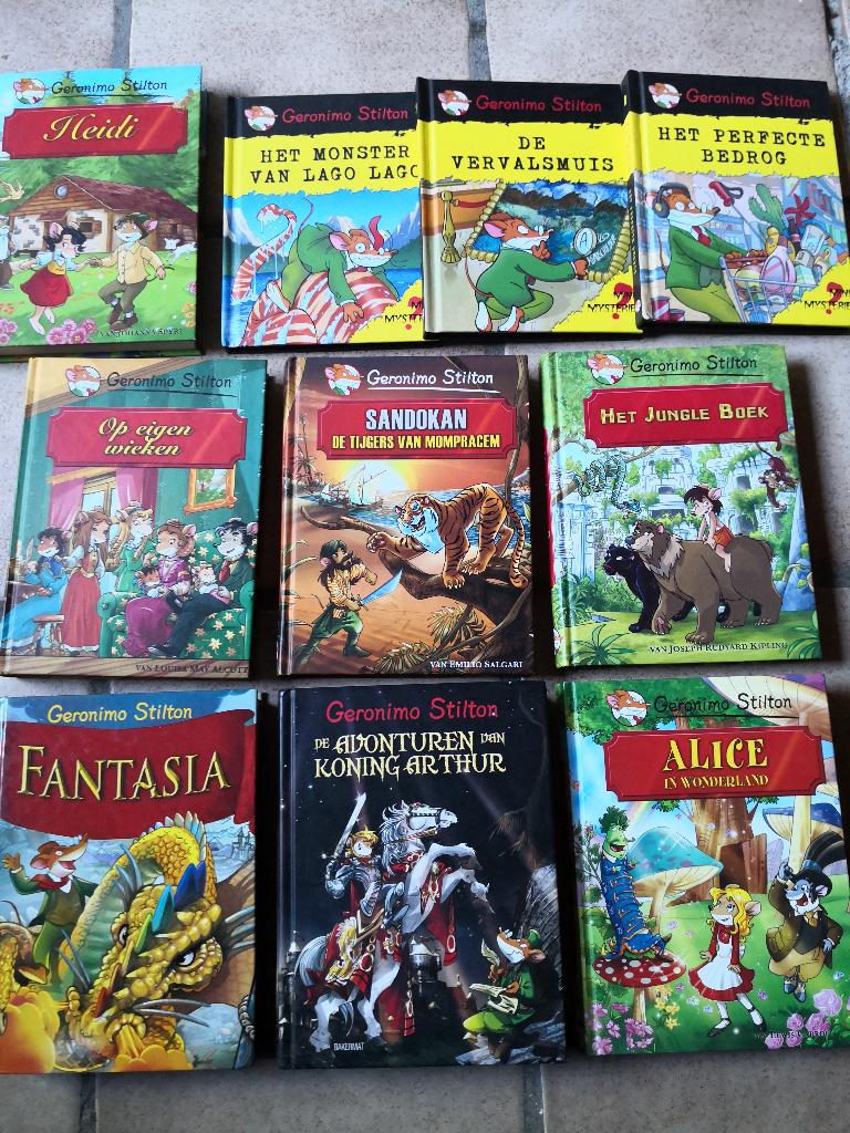Geronimo Stilton hardcover boeken uit te kiezen, Ophalen