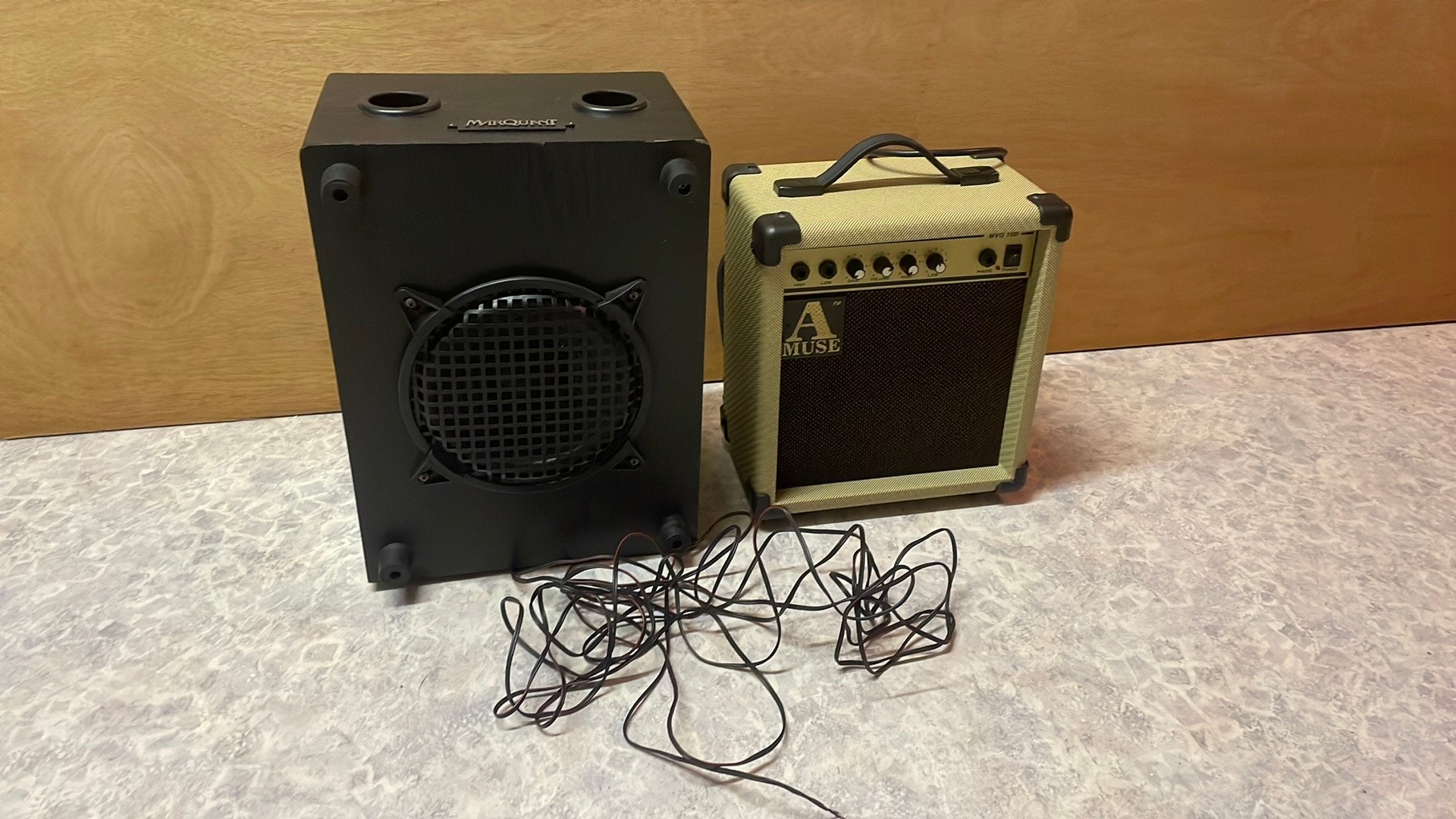 Versterker en box voor elektronische gitaar, Ophalen, Gebruikt, Gitaar