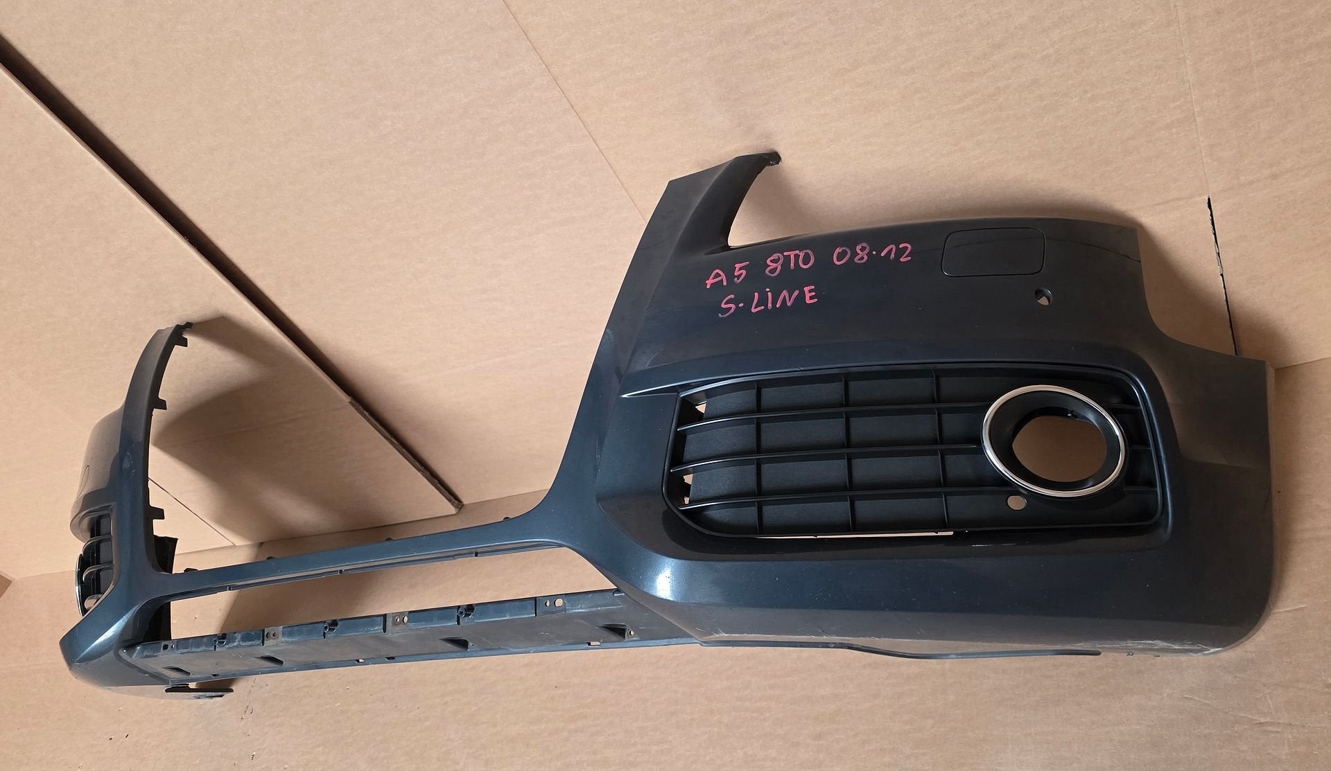 Voorbumper Audi A5 8T S-Line S5 KLS 2007-2012 BUMPER ORIGINE, Auto-onderdelen, Gebruikt, -, Voor, Ophalen of Verzenden