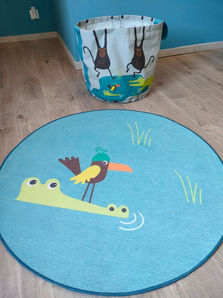 Tapijt en speelgoedmand kinderkamer, Kinderen en Baby's, Ophalen