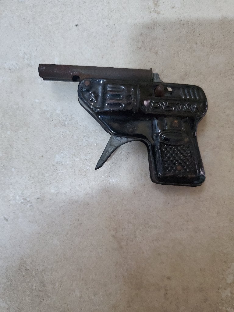 Ancien jouets pistolet à amorce années 60, Antiquités & Art, Enlèvement ou Envoi