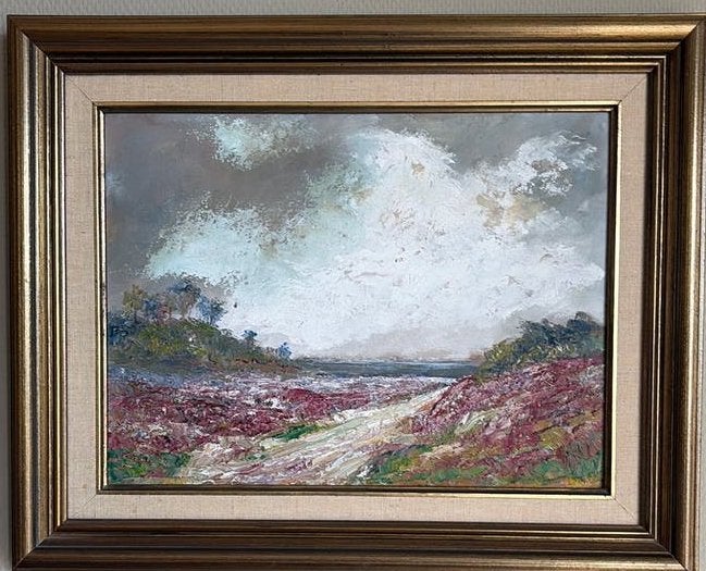 Kust landschap, Ophalen, Paneel, Handgeschilderd, Impressionistisch