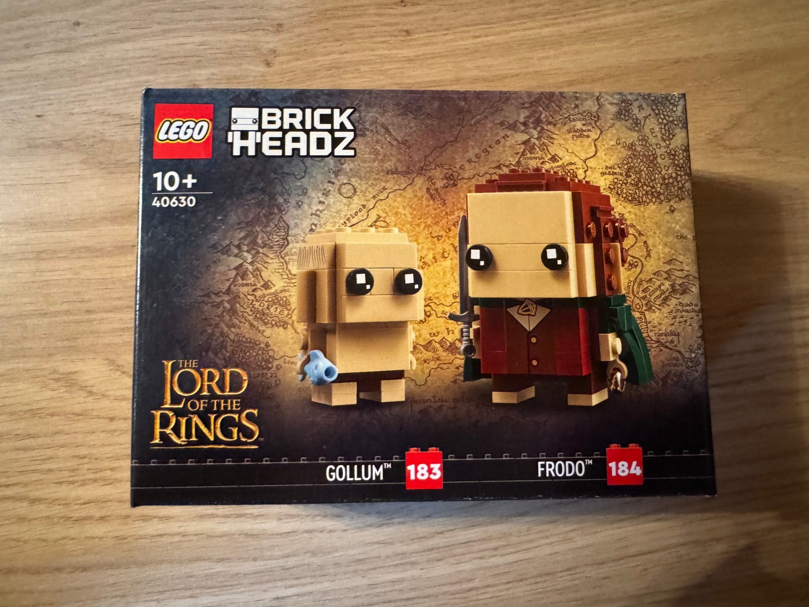 Lego brick headz LOTR gollum en frodo 40630 NIEUW, BrickHeadz, Lego, Nieuw, Ophalen of Verzenden