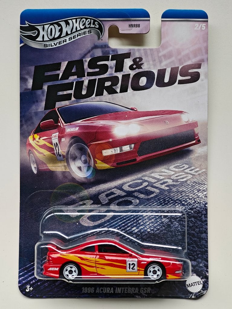 Hot Wheels Fast & Furious 1996 Honda Acura Integra GSR, Enlèvement ou Envoi, Neuf, Voiture