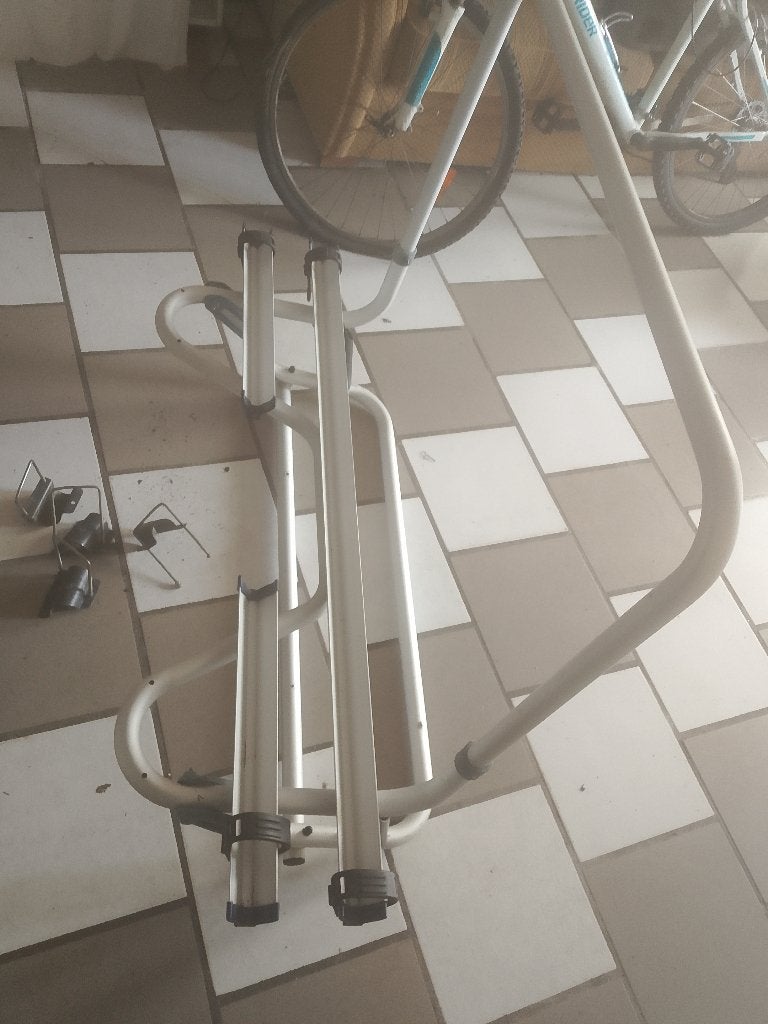 Porte-vélo, Enlèvement, 2 vélos, Utilisé, Support d'attelage
