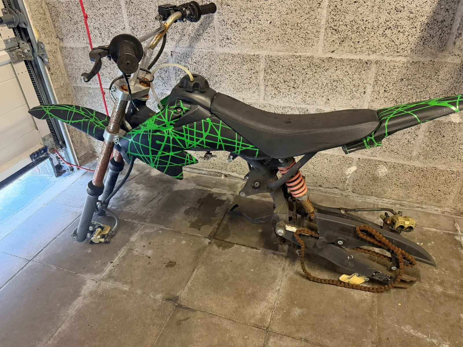 Frame pitbike, Ophalen, Zo goed als nieuw, Pitbike