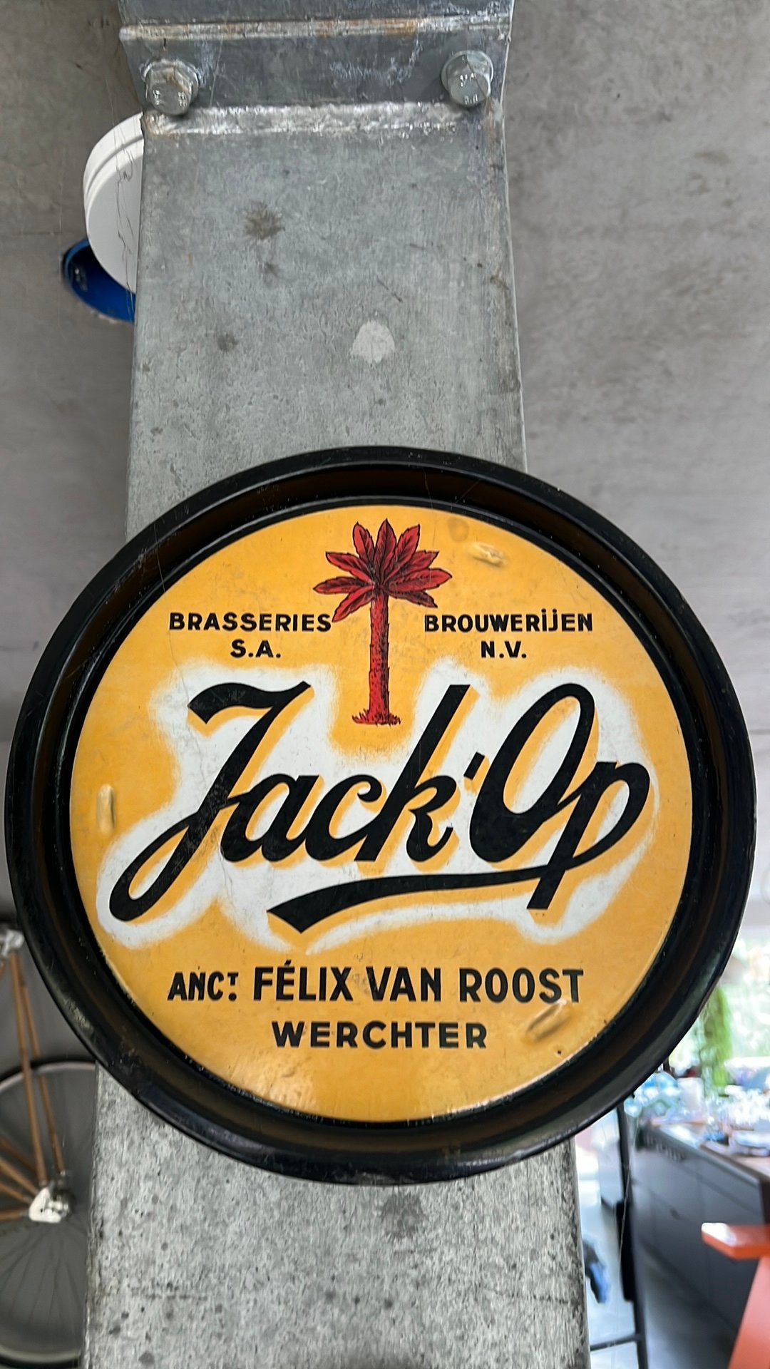 Jack op werchter, Ophalen, Gebruikt, Gebruiksvoorwerp
