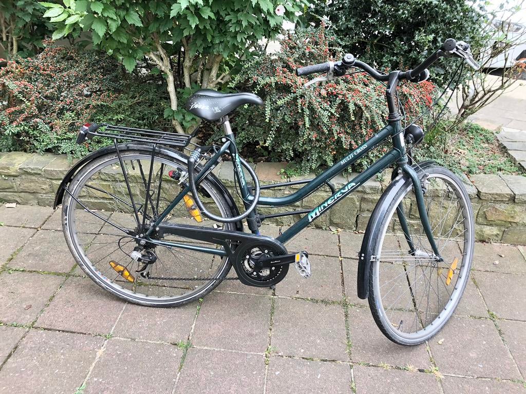 Minerva fiets voor volwassenen, Fietsen en Brommers, Ophalen, Gebruikt, Minder dan 10 versnellingen, Overige merken