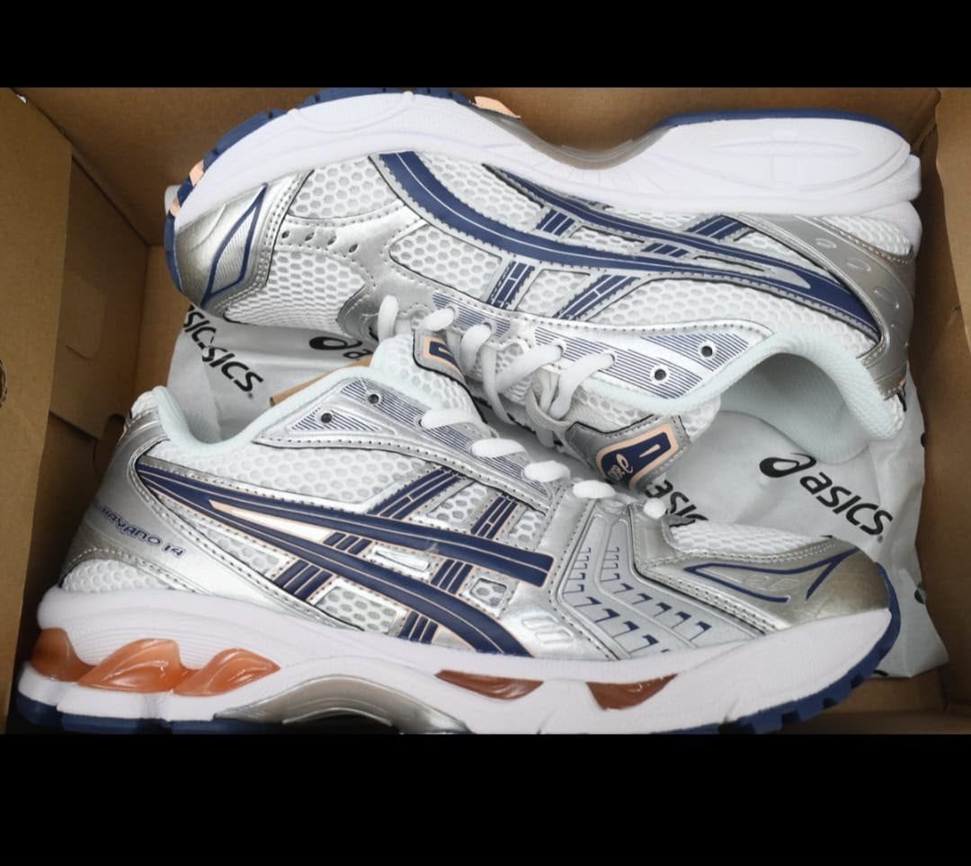 Asics Gel Kayano 14 heren schoenen maat 42 nieuw in doos, Vêtements | Hommes, Chaussures, Neuf, Blanc, Asics, Baskets