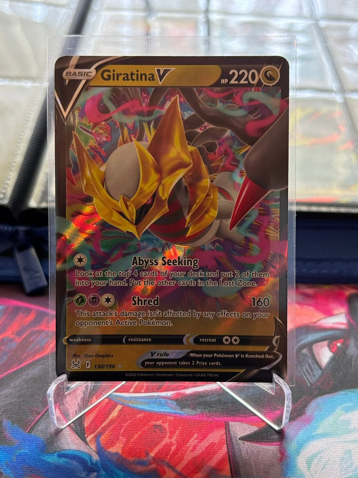 Giratina V (LOR 130), Enlèvement ou Envoi, Comme neuf