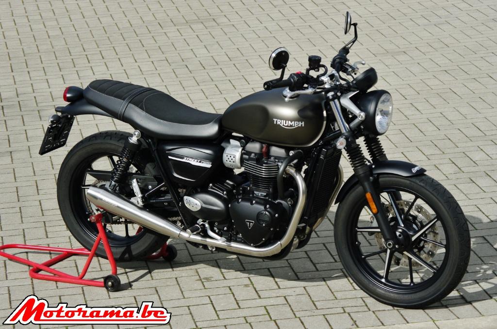 Triumph Street Twin - 2020 - 6000 km @Motorama, Motos, Motos | Triumph, ABS, Permis Moto A, Entreprise, Plus de 35 kW
