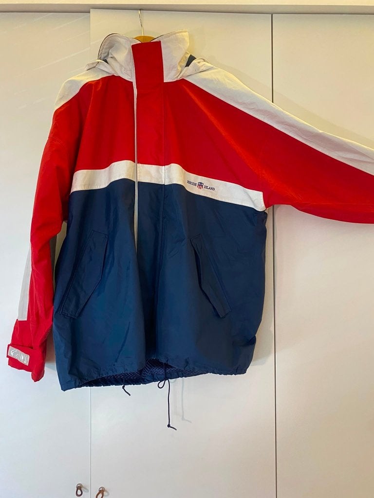 Vintage Rhode Island Sailing Jacket 90s Colorblock Zeiljas, Vêtements | Hommes, Vestes | Hiver, Taille 56/58 (XL), Rhode island