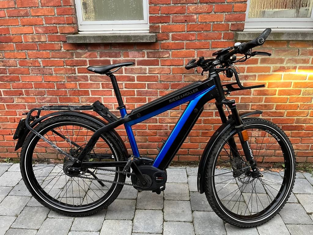 Riese & Müller Supercharger GX Rohloff HS speed pedelec, Fietsen en Brommers, Elektrische fietsen, Gebruikt, 47 tot 51 cm, 50 km per accu of meer