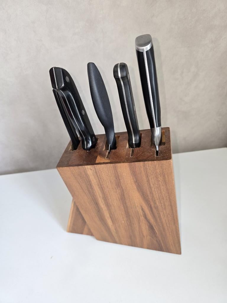 messenblok, Huis en Inrichting, Keuken | Keukenbenodigdheden, Ophalen, Gebruikt