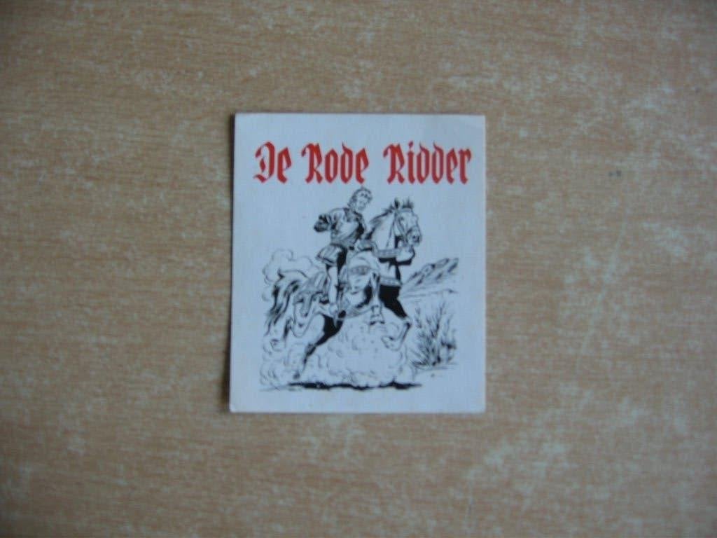 De Rode Ridder : Sticker., Boeken, Eén stripboek, Ophalen of Verzenden, Zo goed als nieuw