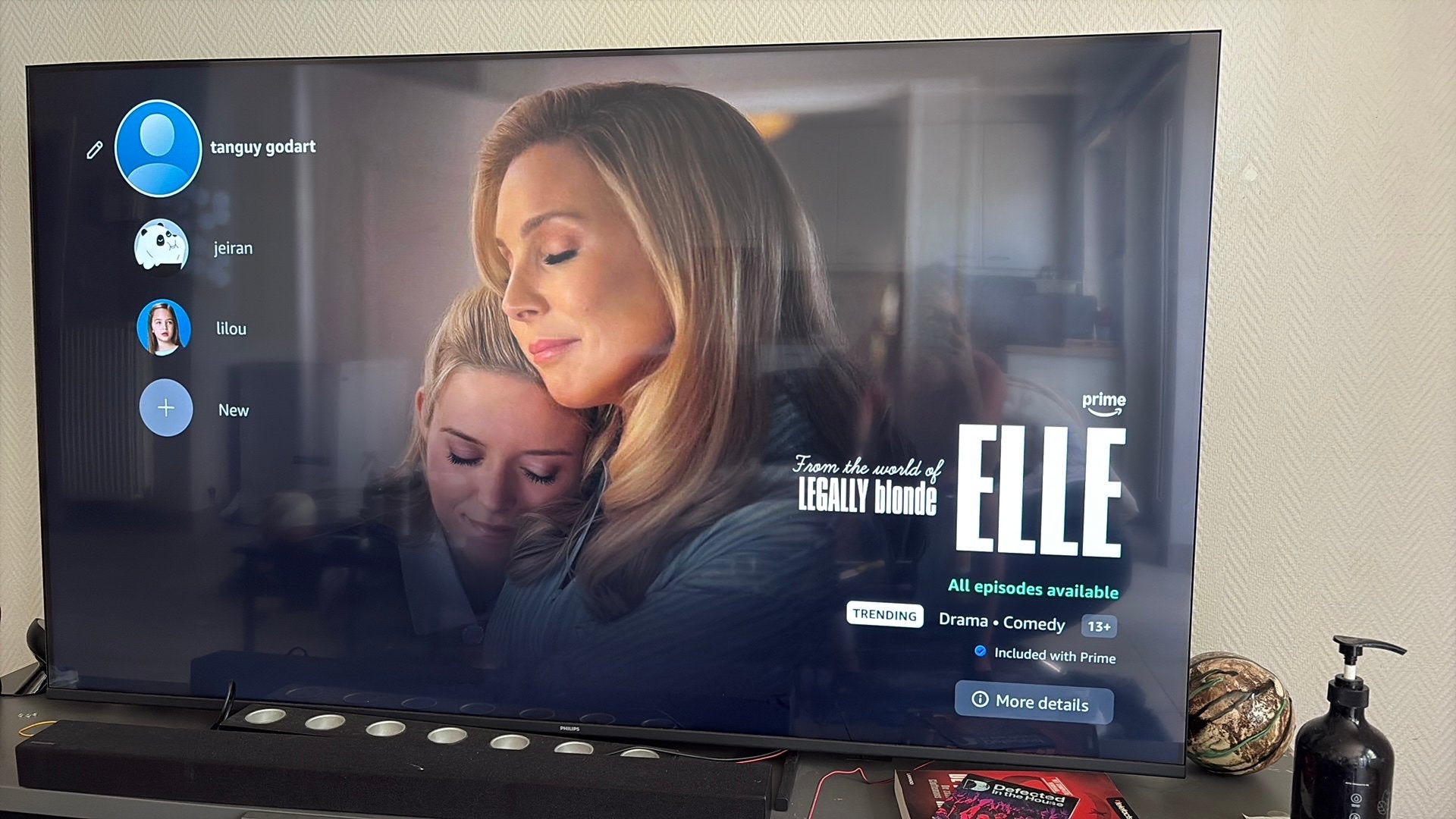 Philips tv 4 maand oud 65 inch 4k uhd, Ophalen, Zo goed als nieuw, Philips