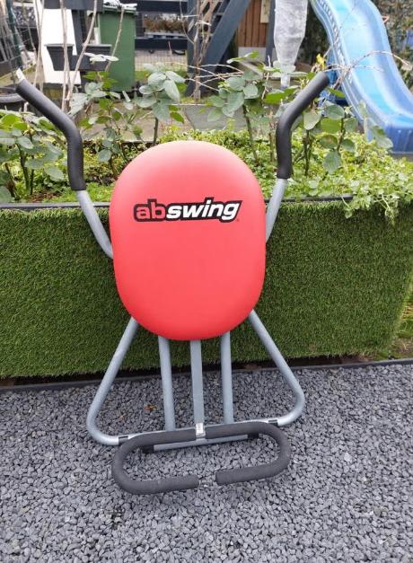 Abswing voor de buikspieren, Sport en Fitness, Fitnessmaterialen, Ophalen, Zo goed als nieuw, Buik, Buikspierwiel