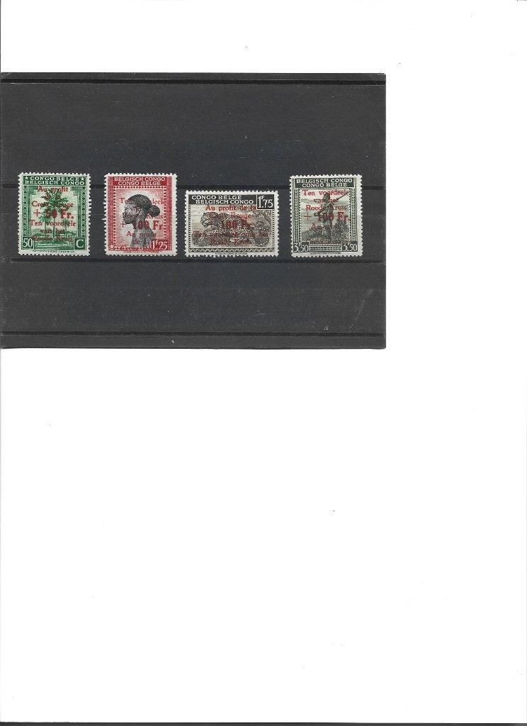 Belgisch Congo postzegels 270/273, Verzenden, Postfris