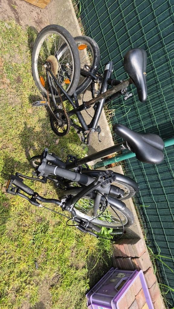 2 vélos pliants à vendre., Vélos & Vélomoteurs, Enlèvement, Totalement pliable, Autres marques, Vitesses