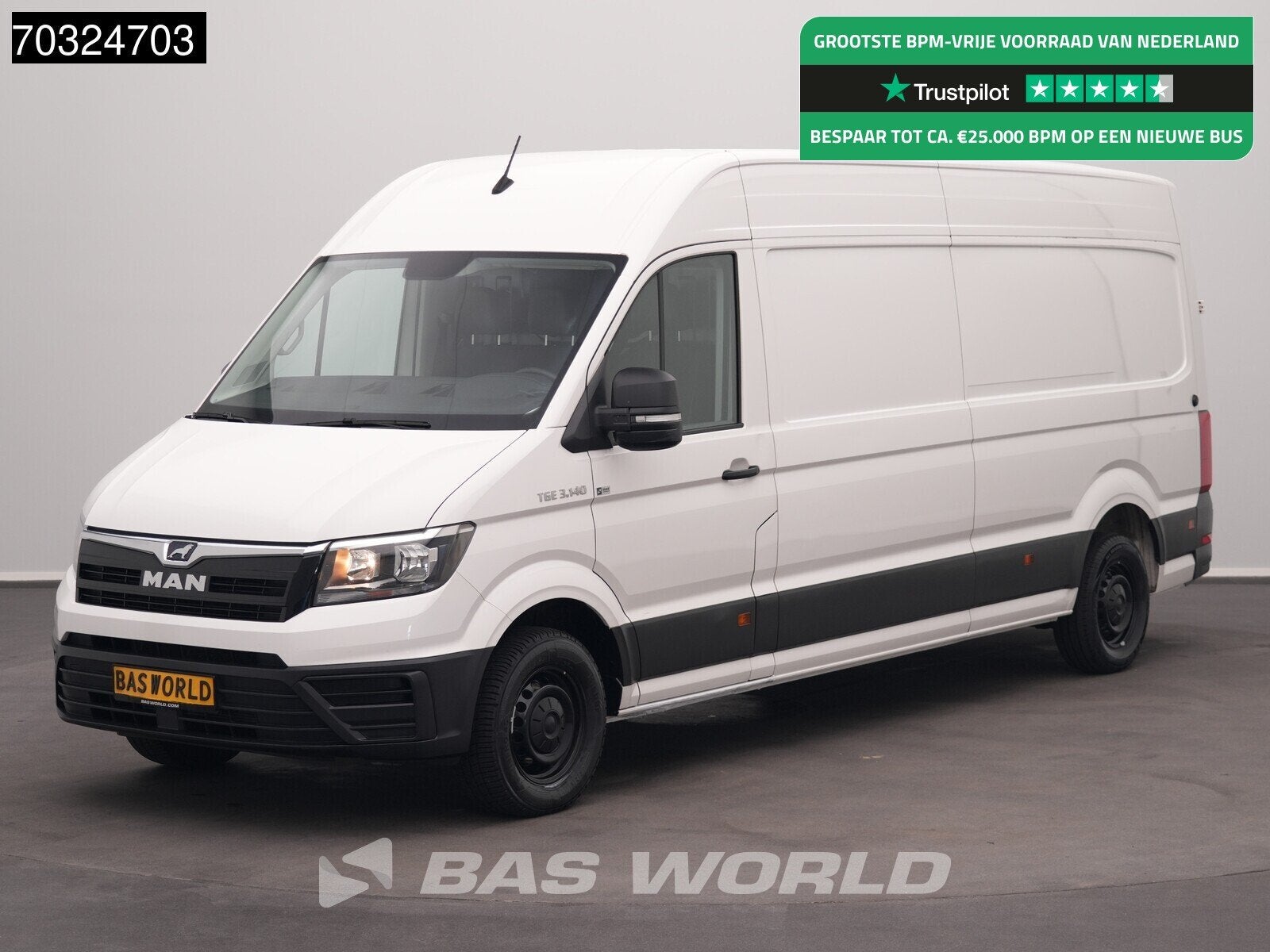 MAN TGE 3.140 Automaat L4H3 Trekhaak Airco Cruise Camera Euo, Achat, Euro 6, Entreprise, 3 places