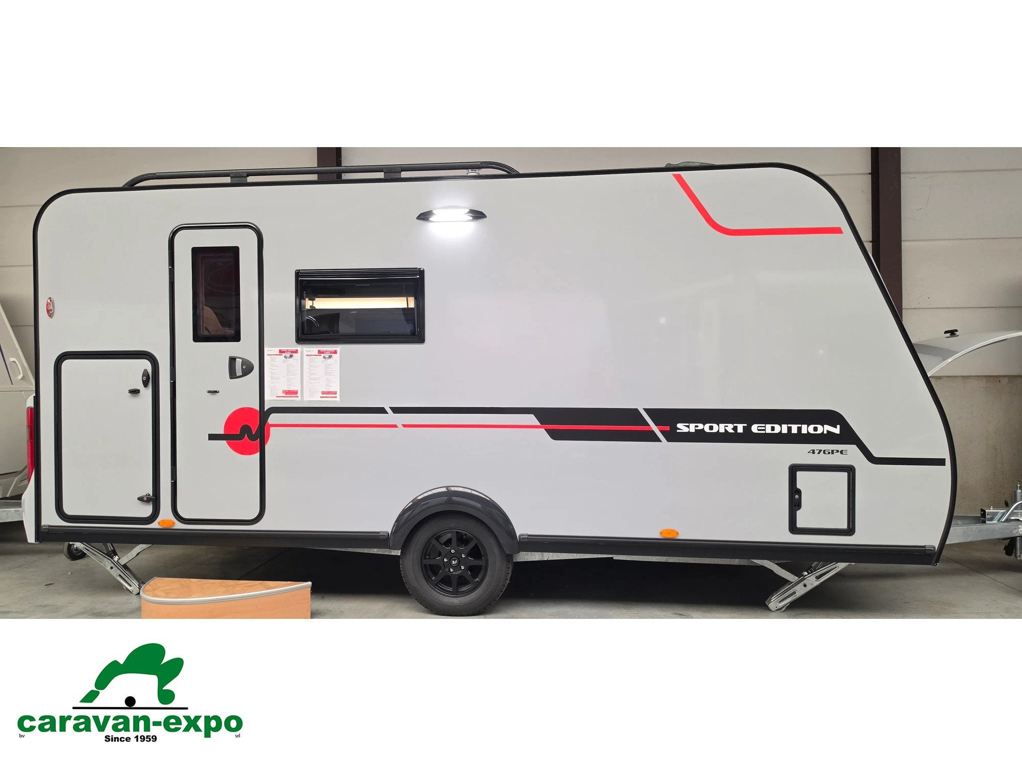 STERCKEMAN 476PE SPORT EDITION, Caravans en Kamperen, Sterckeman, Bedrijf, 5 tot 6 meter, Tot en met 6