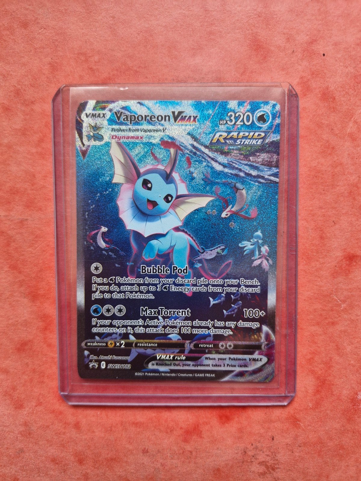 Vaporeon vmax, Ophalen of Verzenden