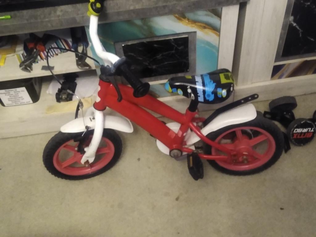 Kinderfietsje, Ophalen