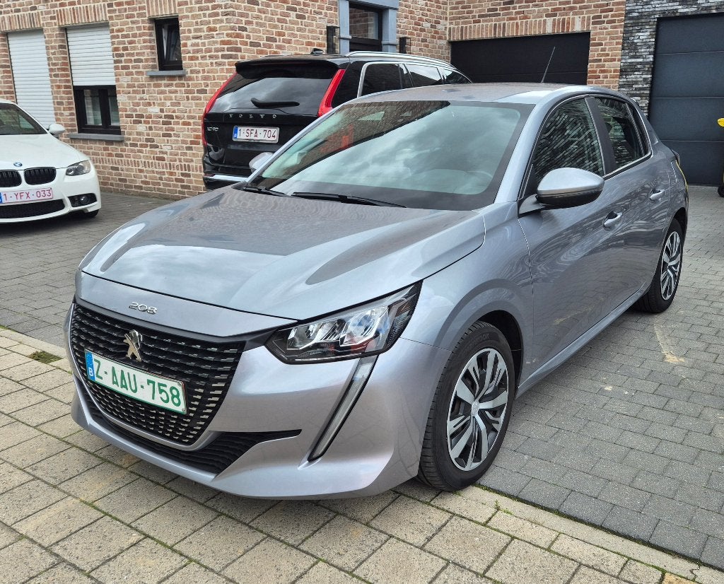 Peugeot 208 1.2 Automaat 2020 Full option GARANTIE, Argent ou Gris, Achat, Euro 6, Entreprise