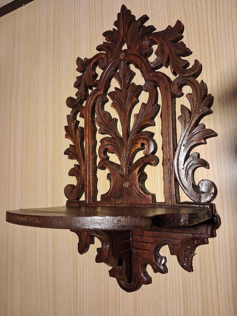 oude wandconsole, Ophalen