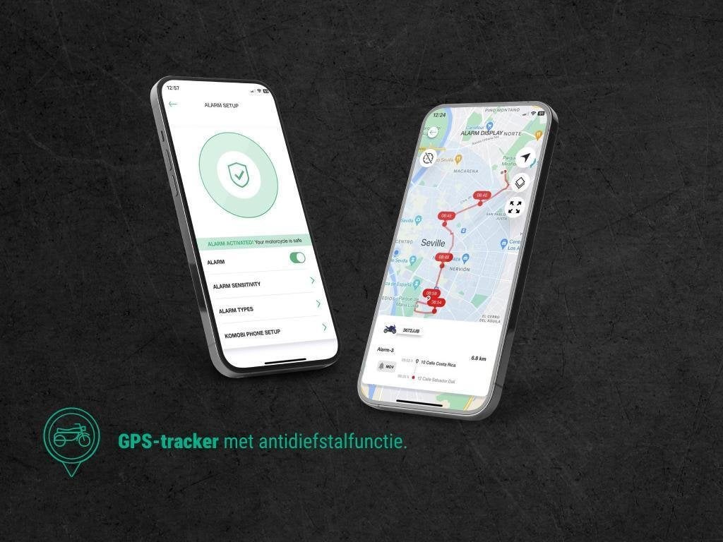 Komobi GPS Tracker Pro motorfiets motor, Motoren, Nieuw, Ophalen of Verzenden