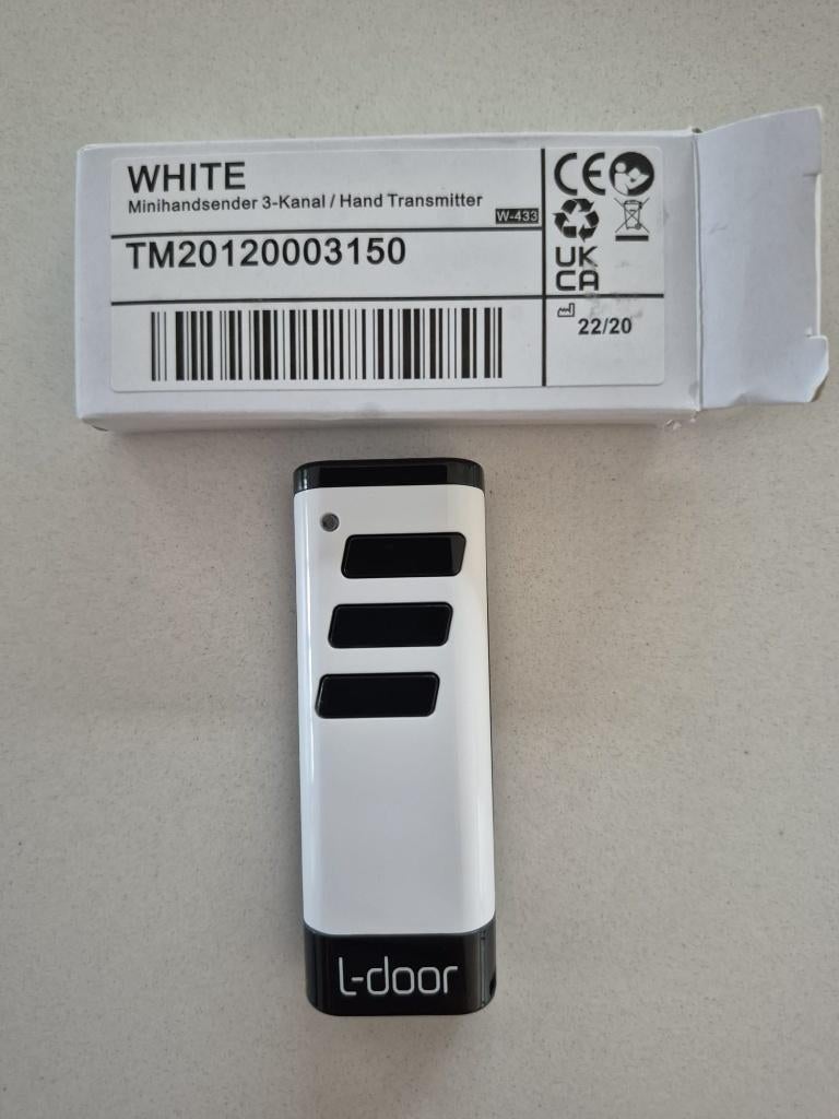 Afstandbediening garagepoort - poort, Ophalen, Nieuw, Origineel