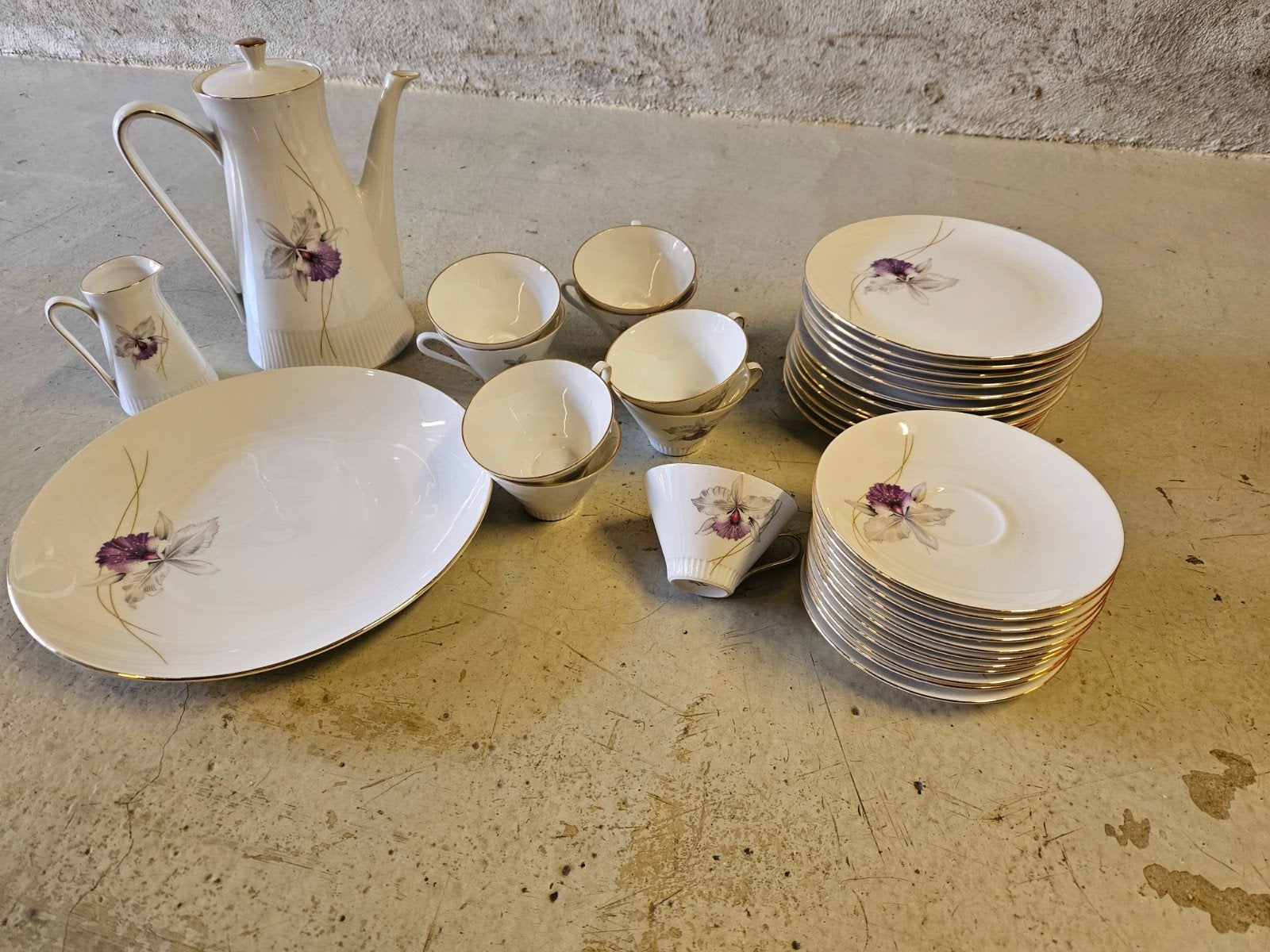 vaisselle porcelaine Eschenbach, Enlèvement