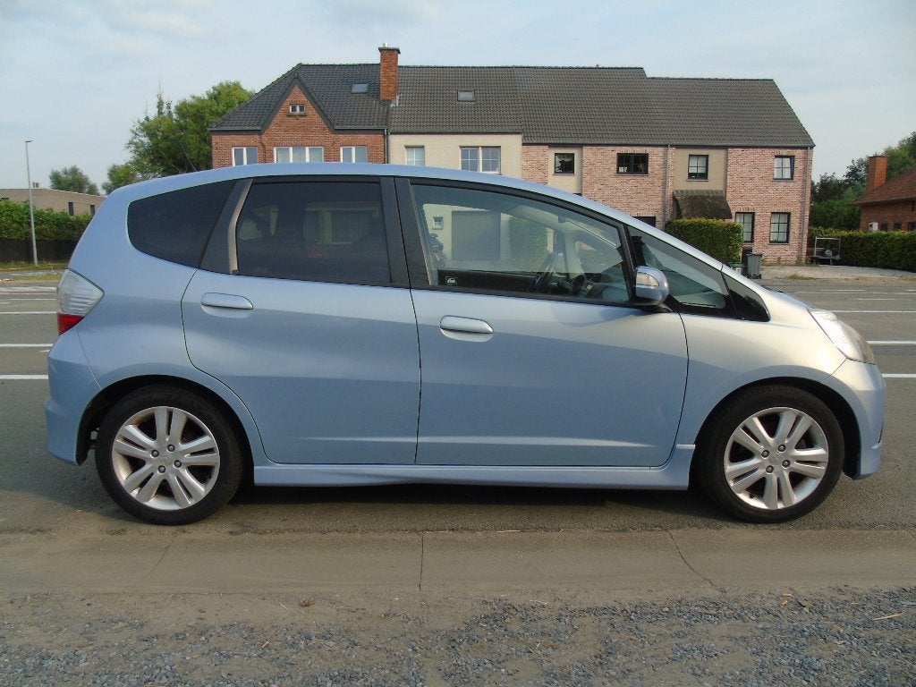 Honda Jazz 1.4i -VTEC *2010 **Airco*AUTOMAAT, Zwart, 4 cilinders, Blauw, 5 zetels